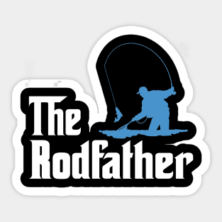 The Rodfather Fishing Sticker